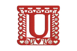 A Designer's Review of the Papel Picado Alphabet U