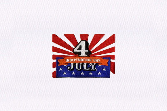 A Designer’s Review: Crafting Success with an Independence Day Embroidery