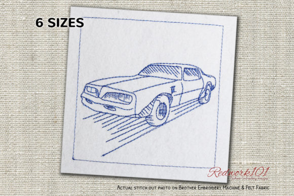 A Practical Review of the Pontiac Firebird Redwork Design