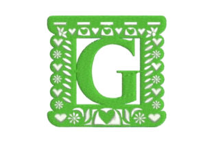 A Review of the Papel Picado Alphabet G Embroidery Design