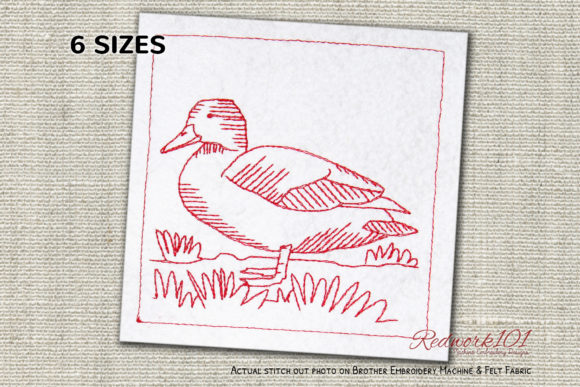 American Black Duck Bluework Embroidery Design Review