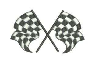Checkered Flags Embroidery: A Craft Fair Sales Powerhouse
