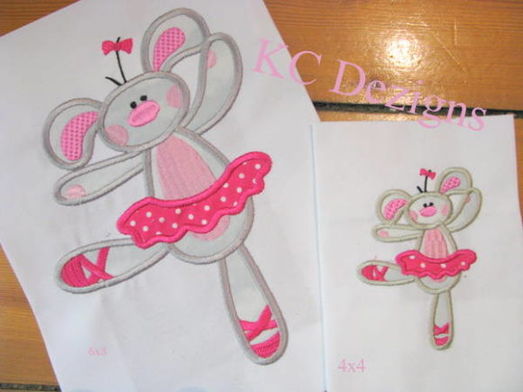 Embroidery Designer Review: Bunny Ballerina 1 for Personalized Gifts