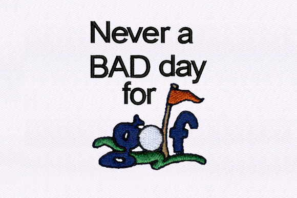 Golf Players Embroidery: A Designer's Review for Business Merchandise