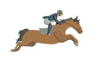 Horse Show Jumping Profile: A Craft Fair Winner in the Barn