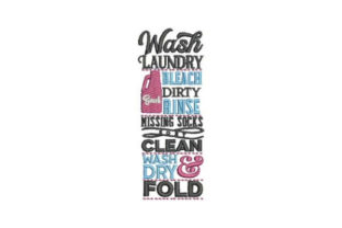 Laundry Room Subway Art: A Cohesive & Charming Design