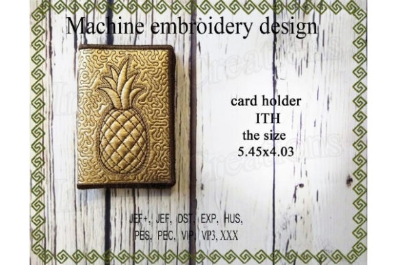 Pineapple Card Case: A Craft Fair Standout Design