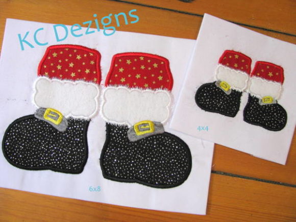Santa Feet Embroidery: A Design Review for Branded Business Use