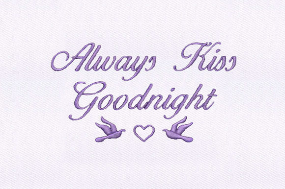 Why Goodnight Kiss Could Be Your Next Best Selling Embroidery Design